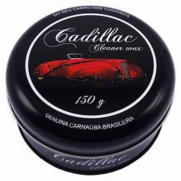 Cera De Carnaúba Cleaner Wax C/ Aplicador 150g - Cadillac 