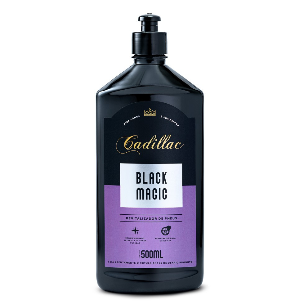 Black Magic Condicionador De Pneus - 500ml - Cadillac