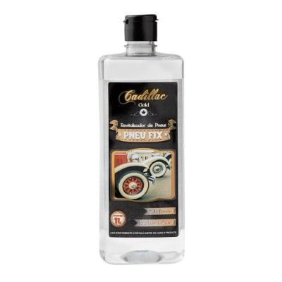 Revitalizador De Pneus Pretinho Pneu Fix, 1 Litro - Cadillac