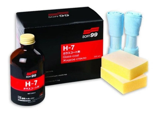 Vitrificador De Pintura H7 Coating Glass Coat 7h, 50ml - Soft99