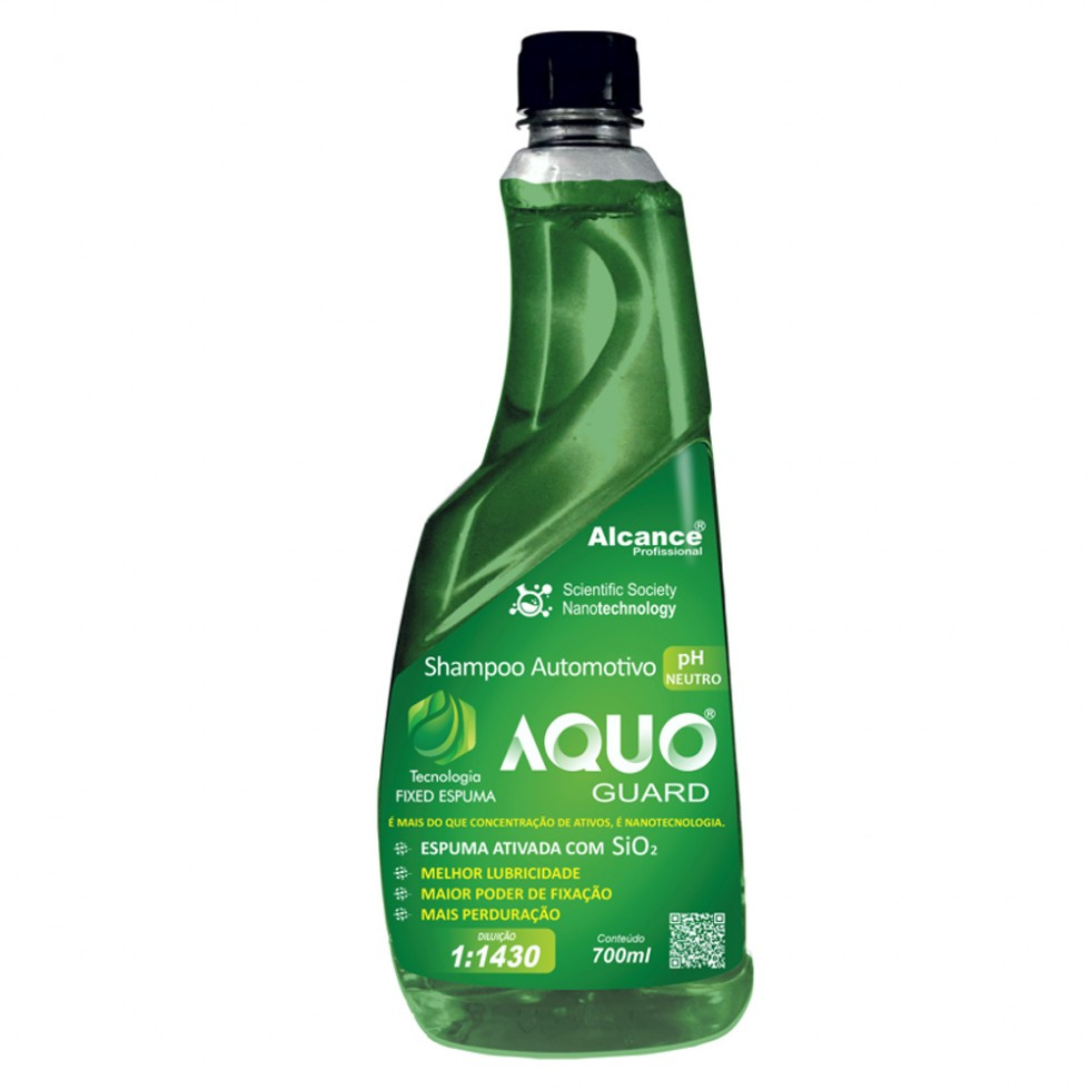 Aquo Guard Shampoo Automotivo Neutro 700ml - Alcance 
