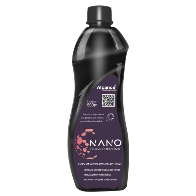 Nano Bolhas De Oxigênio 2 Em 1 - Limpeza E Hidratação De Couros E Similares - 500 Ml - Alcance 