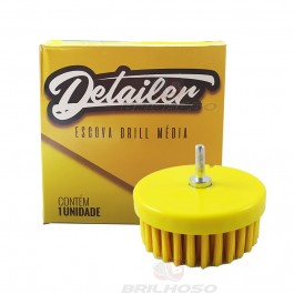 Escova De Limpeza Drill Para Furadeira E Politriz - Média - Detailer