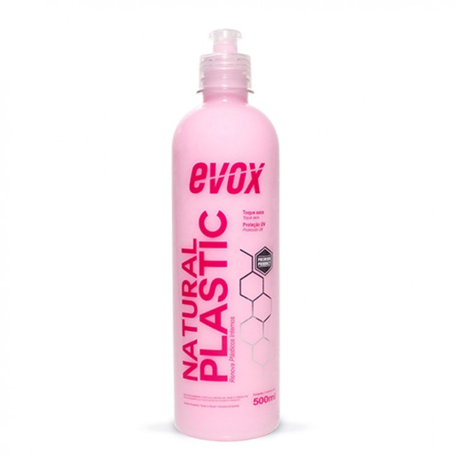 Natural Plastic Renova Plásticos Interiores 500ml - Evox 