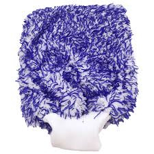 Luva De Microfibra Tornado Azul - Detailer