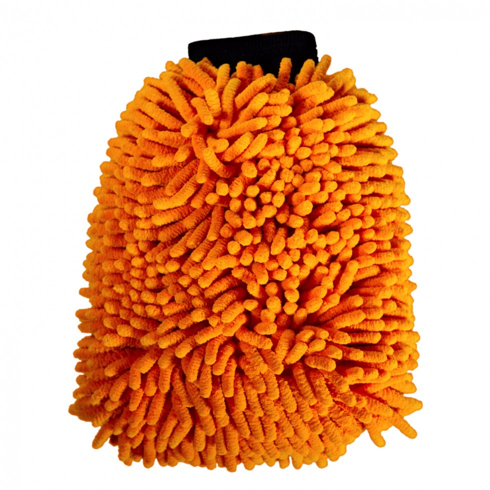 Luva De Microfibra Laranja 2 Em 1 - 105 Gsm - Evox