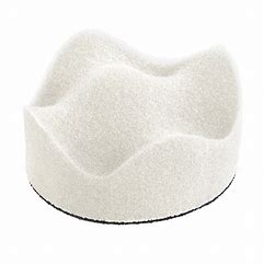 Boina Espuma P/ Polimento 2 Polegadas Velcro Branca, Lustro - Sherwin Williams