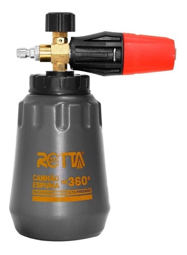 Canhão De Espuma Snow Foam - Bico 360 Graus - Rotta