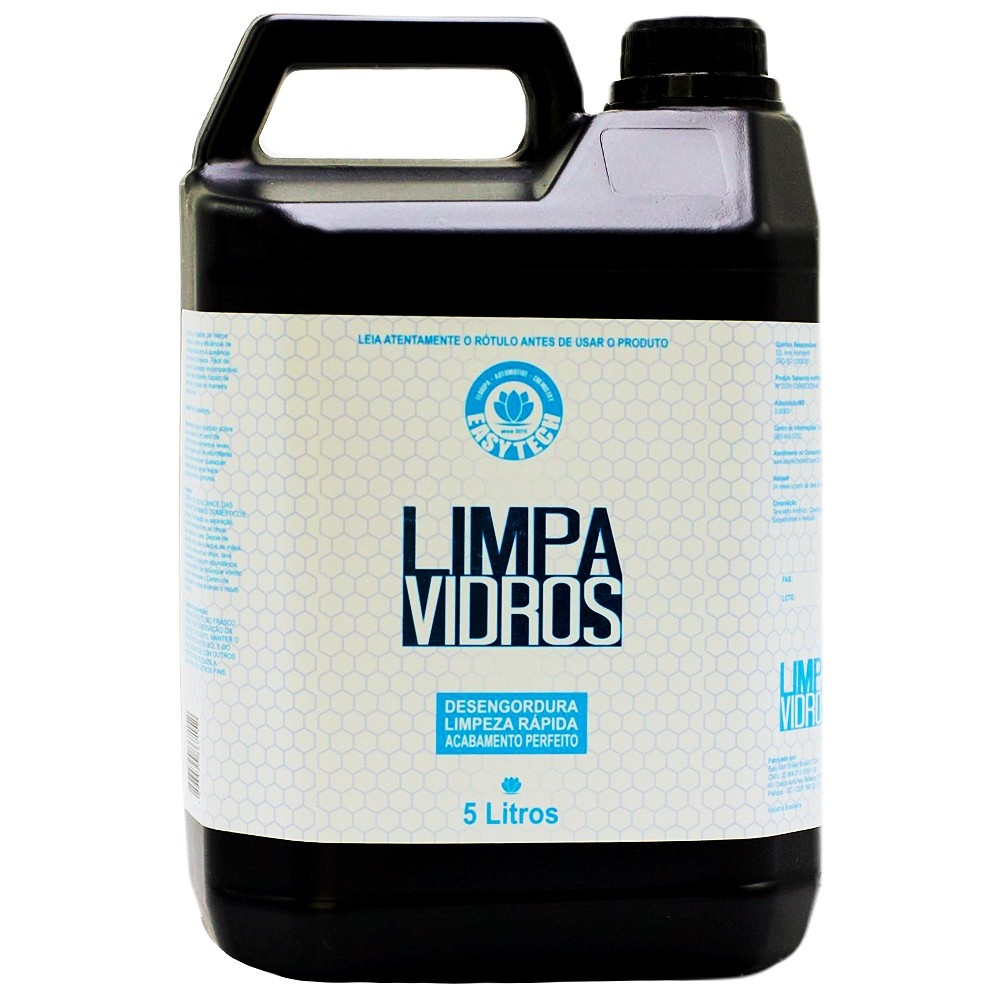 Limpa Vidros Desengordurante 5 Litros - Easy Tech
