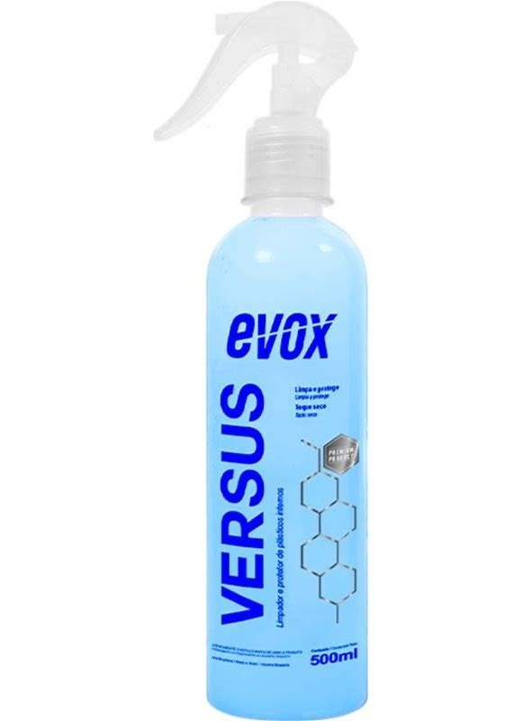 Limpador E Condicionador De Plásticos Versus 500ml - Evox
