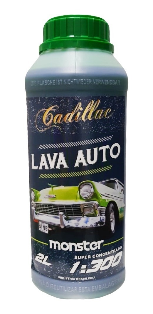 Shampoo Monster Super Concentrado 1:300, 2 Litros - Cadillac