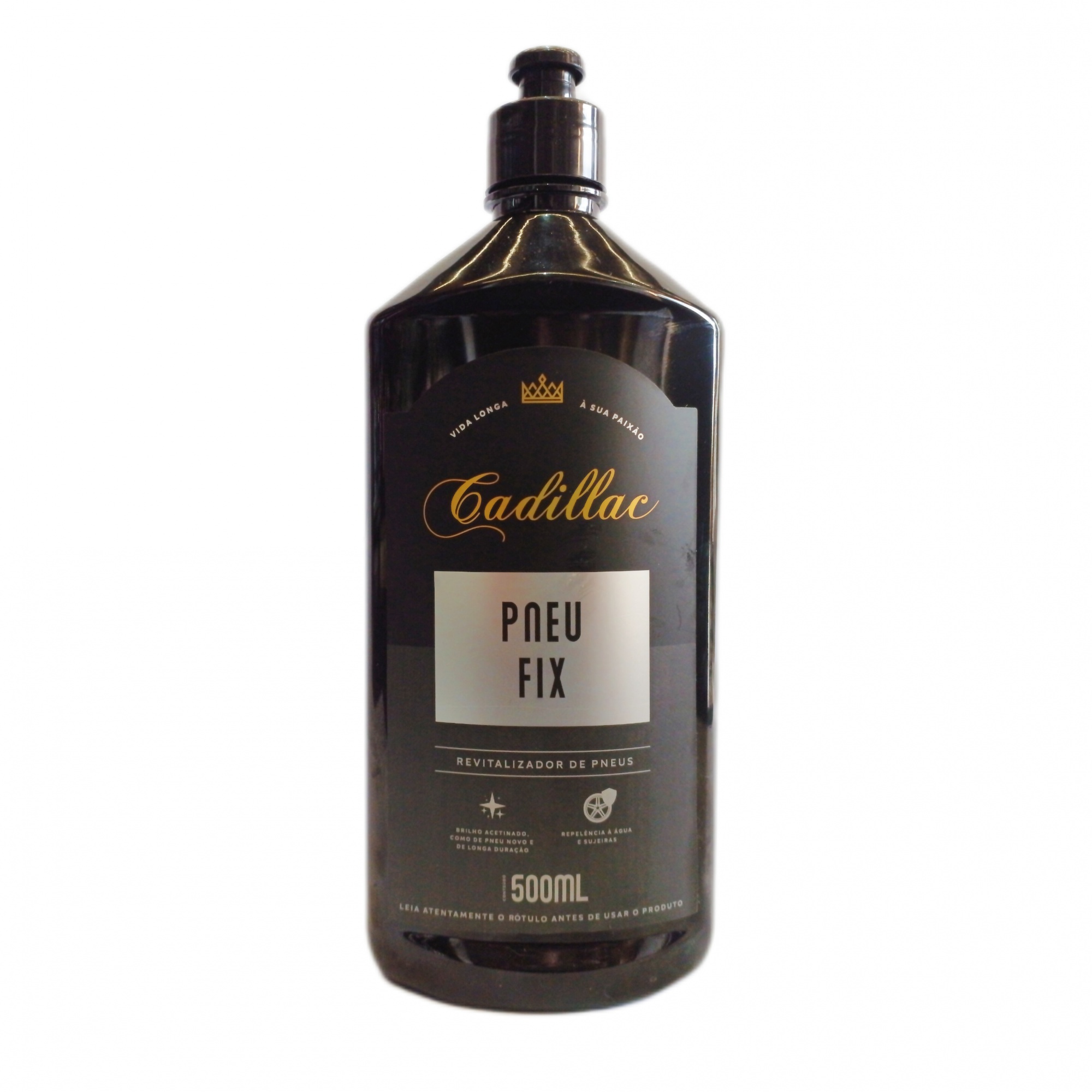 Revitalizador De Pneus Pretinho Pneu Fix, 500ml - Cadillac