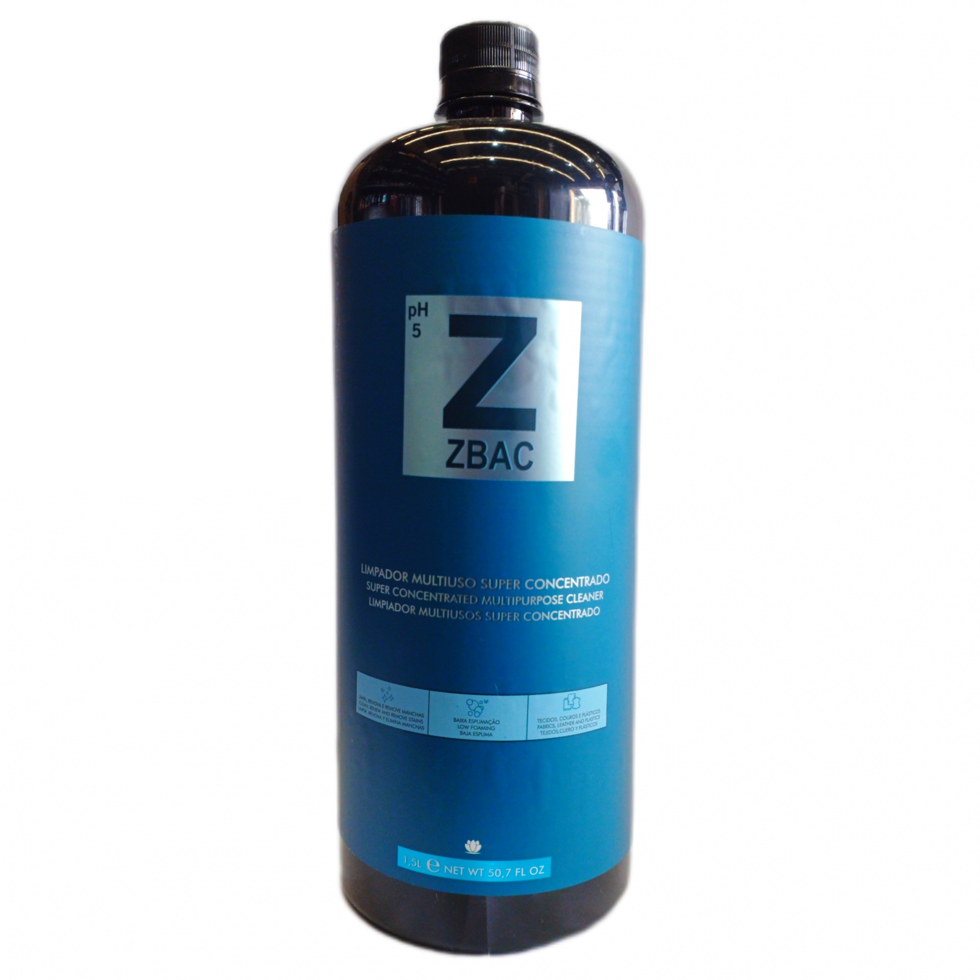 Zbac Limpador Concentrado ácido Bactericida - Alveja E Bloqueia Odor, 1500ml - Easy Tech