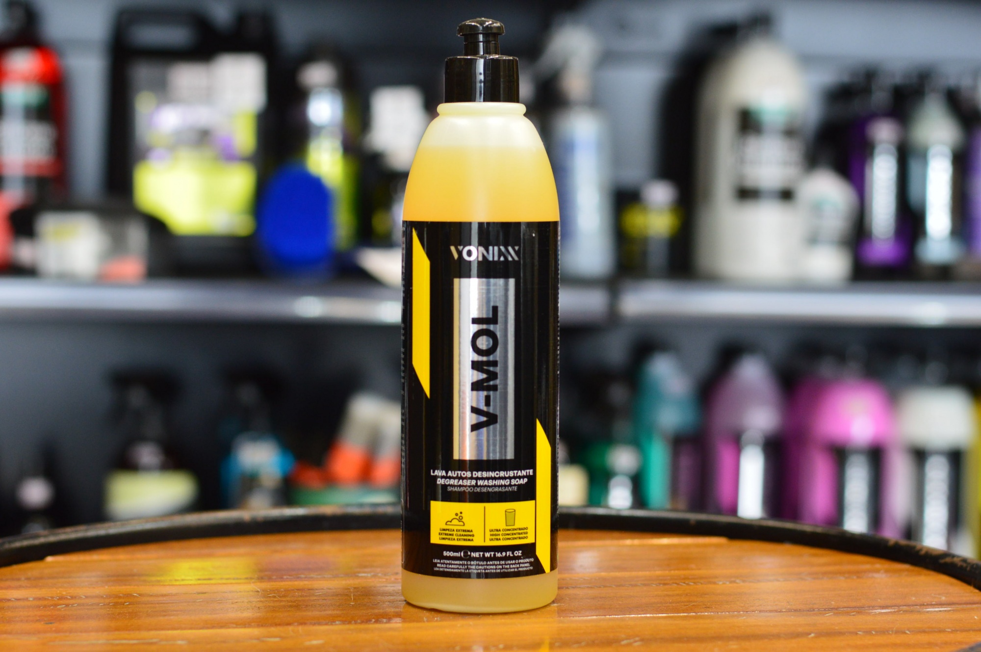 V-Mol Cereja Intenso Lava Autos  Desincrustrante 500ml - Vonixx