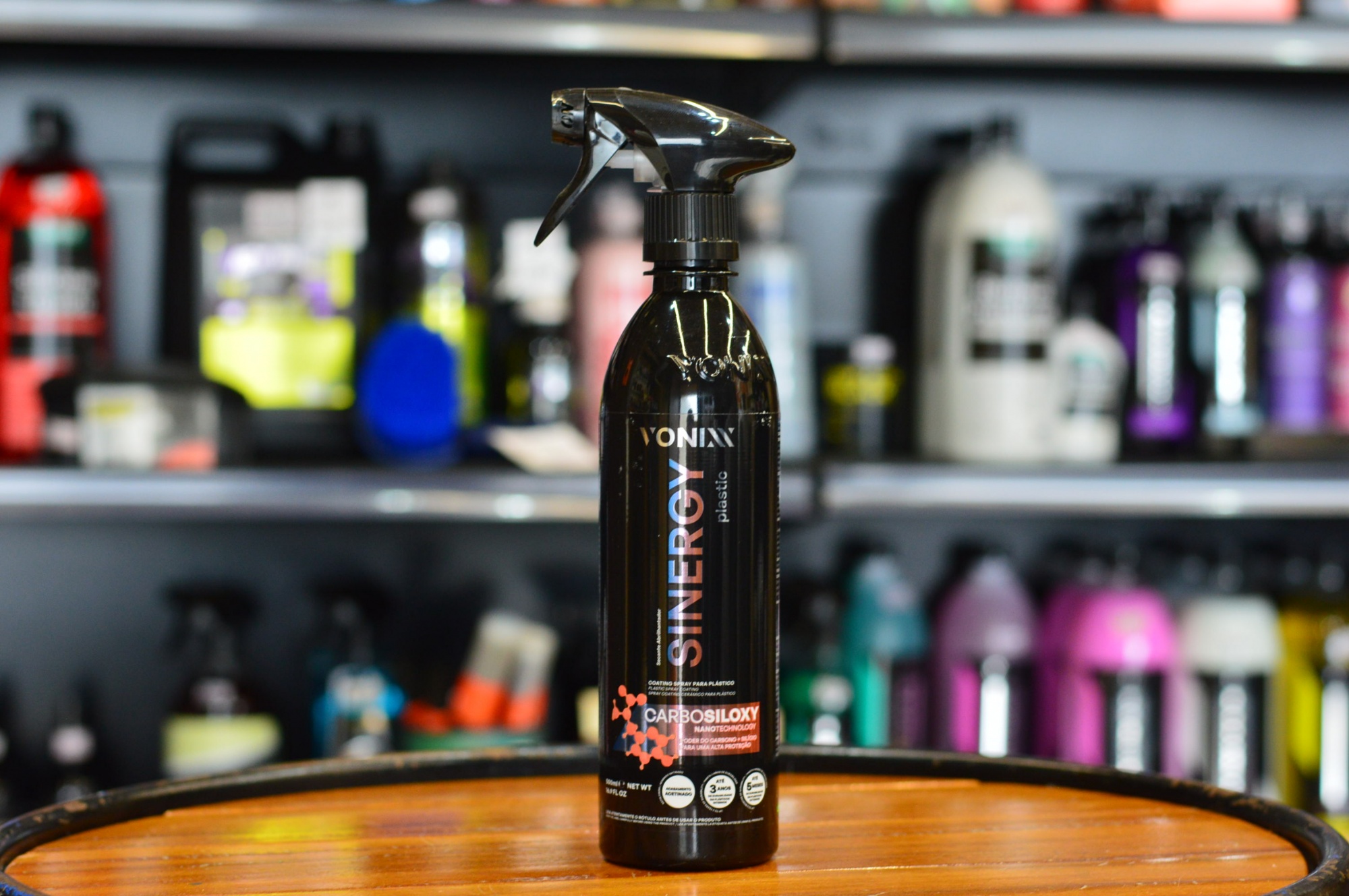 Sinergy Plastic Coating Spray Para Plasticos 500ml - Vonixx