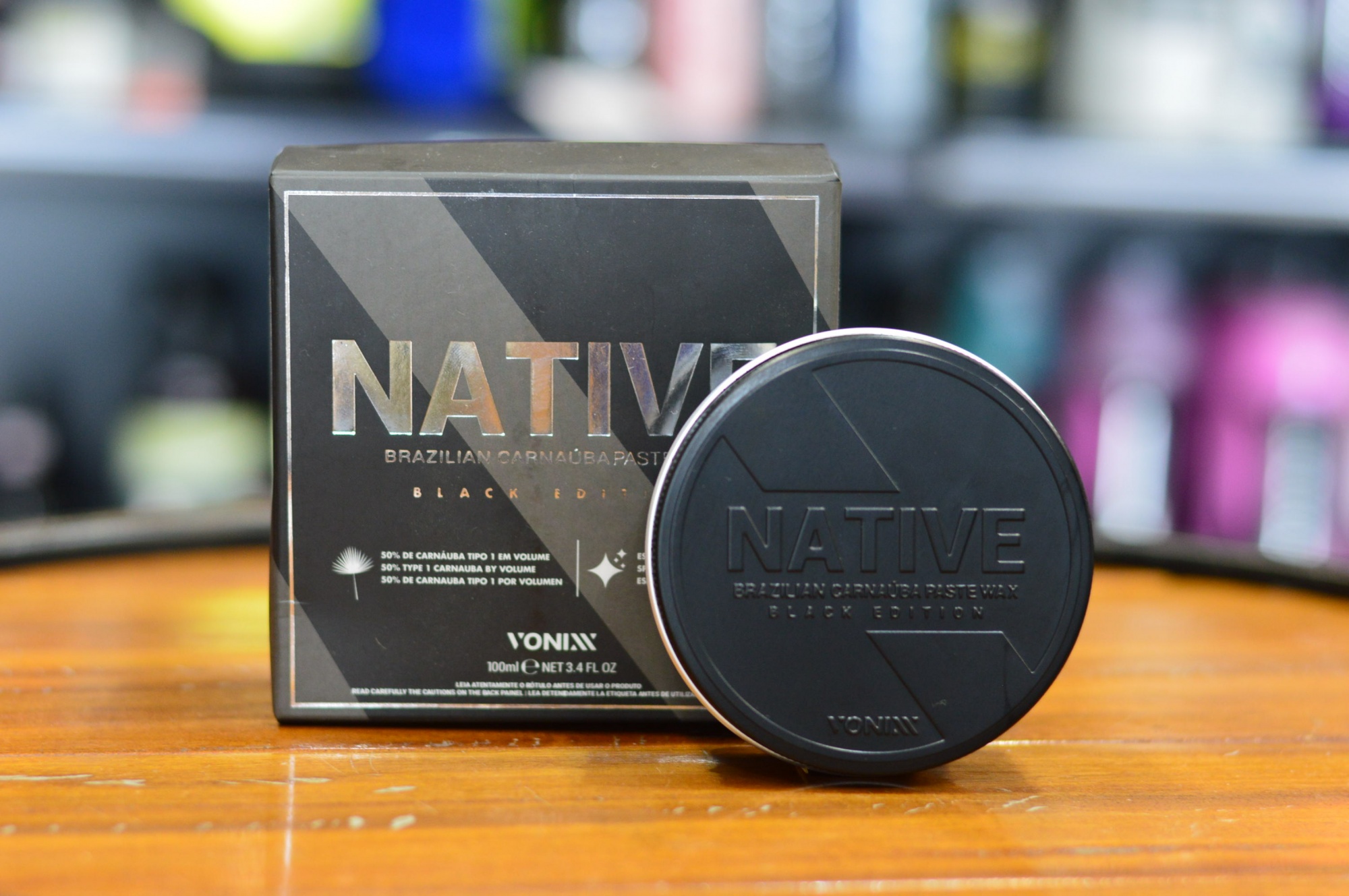 Native Paste Wax Black Edition 100ml - Vonixx
