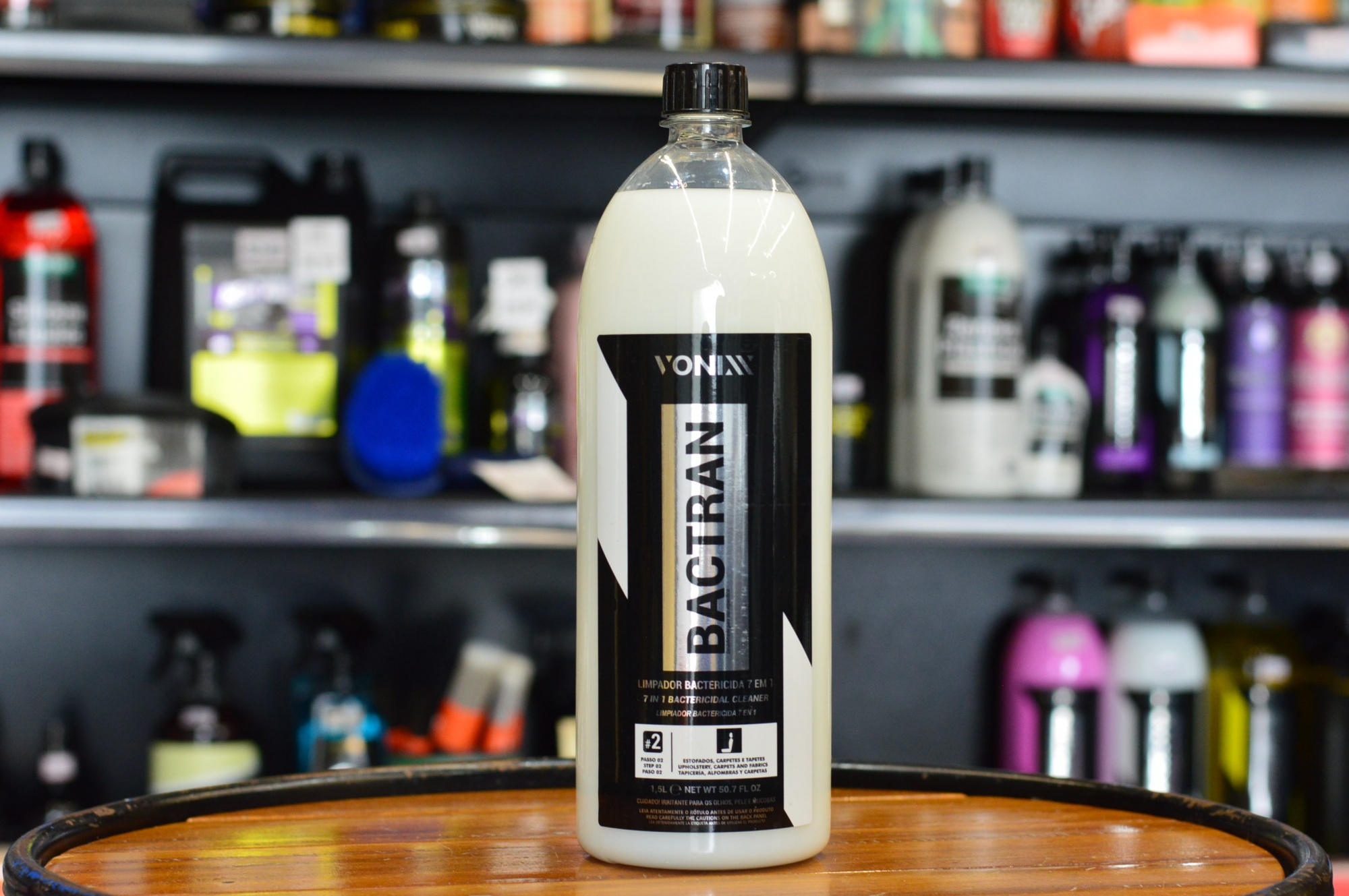 Bactran Limpador Bactericida 7 Em 1, 1,5l - Vonixx