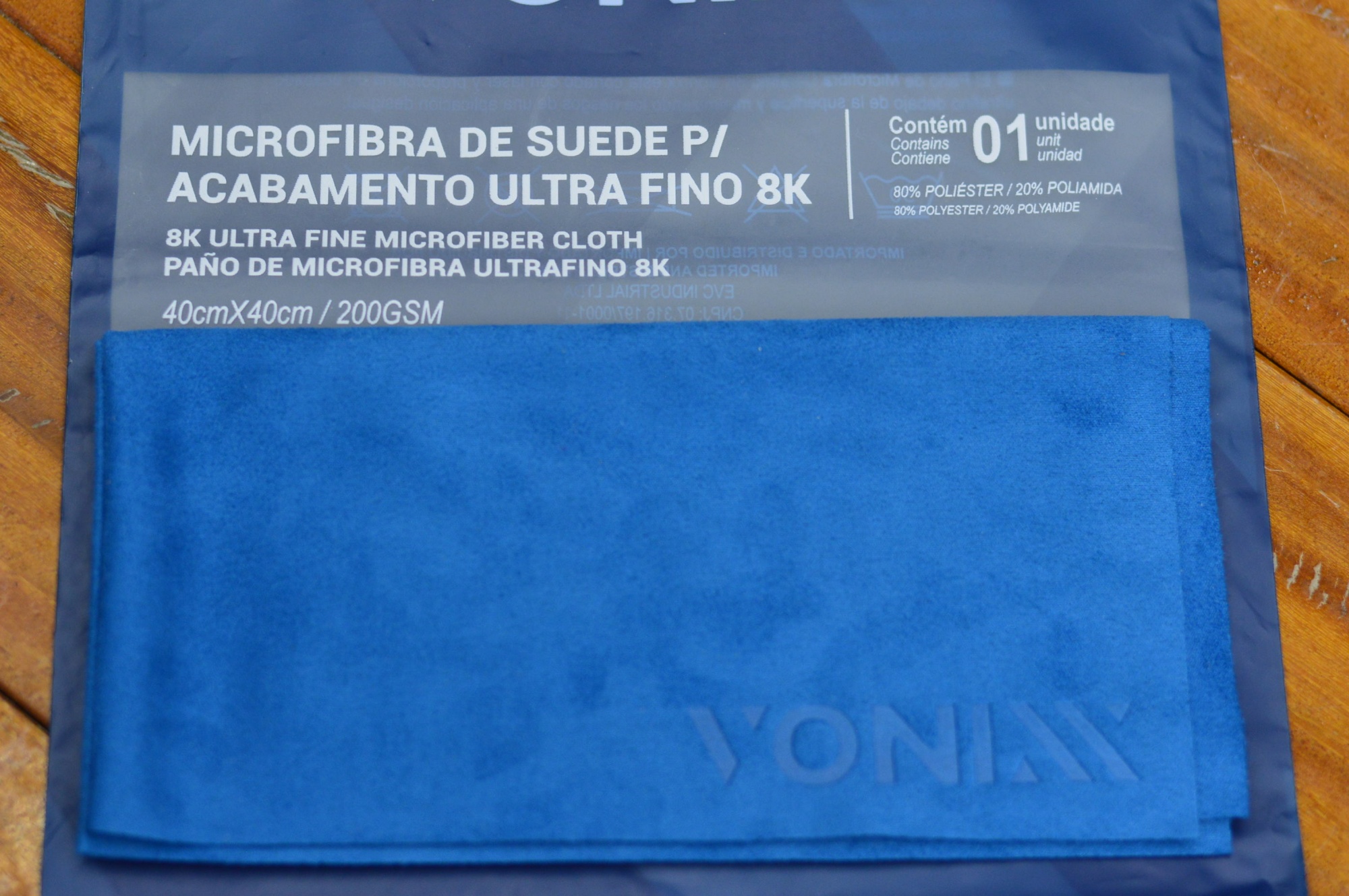 Pano De Microfibra De Suede P/ Acabamento Ultra Fino 8k - Vonixx 