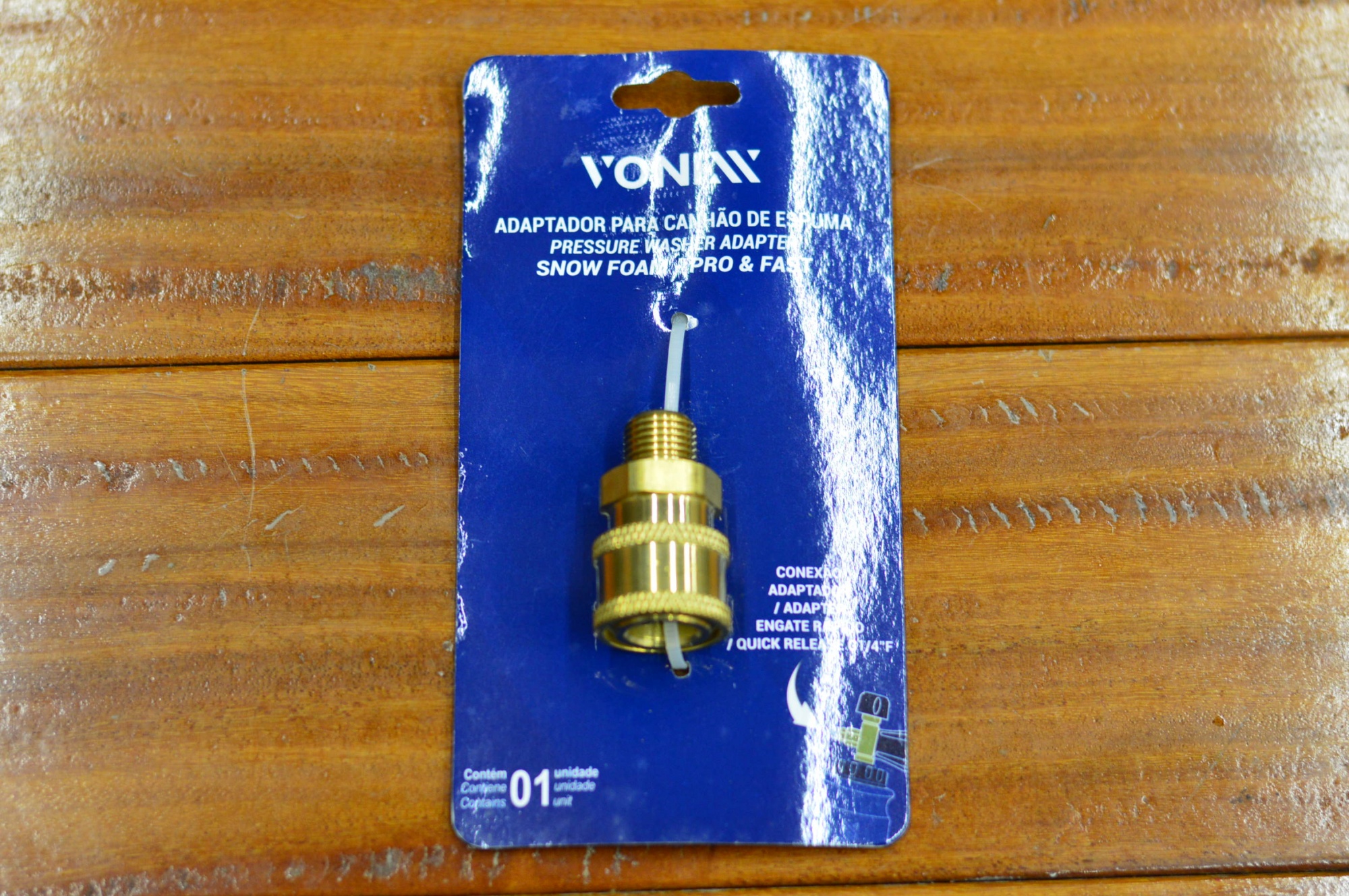 Conexão Adaptador Para Snow Foam Engate Rápido - Vonixx