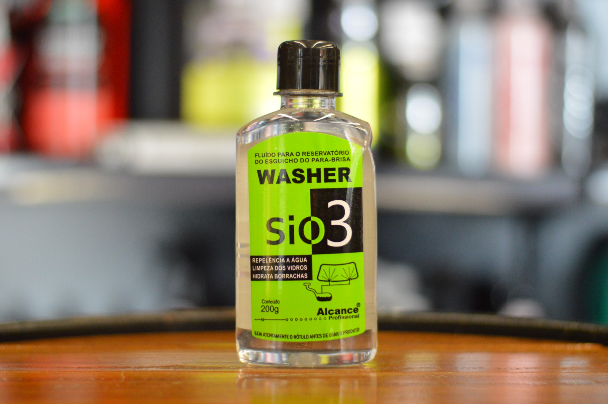 Fluído Aditivo Washer Sio3 Limpeza De Vidros E Para-brisa 200ml - Alcance