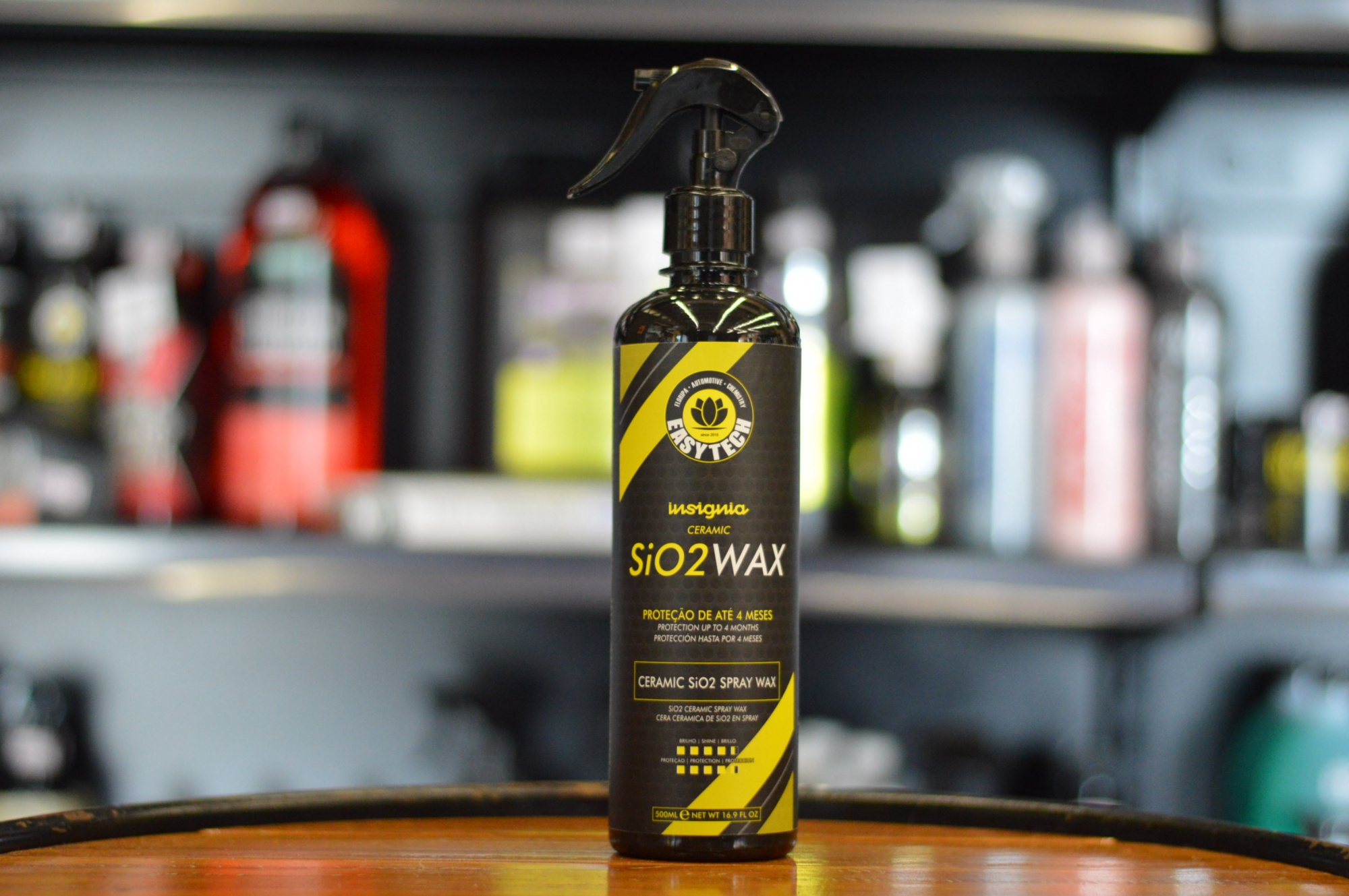 Insignia Ceramic Sio2 Wax Cera Líquida Com Até  4 Meses De Durabilidade 500ml - Easy Tech