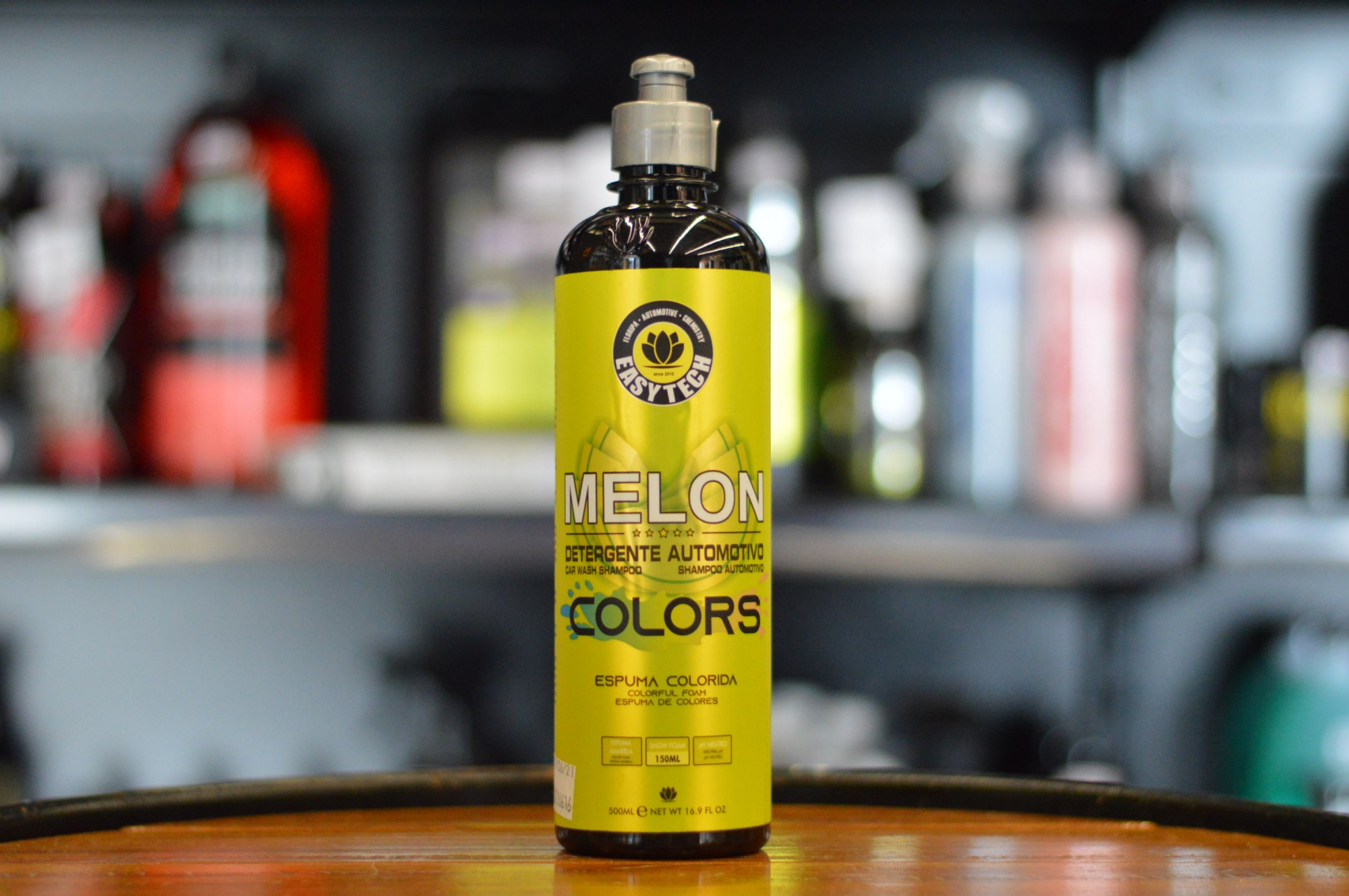 Melon Color  - Shampoo Automotivo Espuma Amarela 500ml - Easy Tech