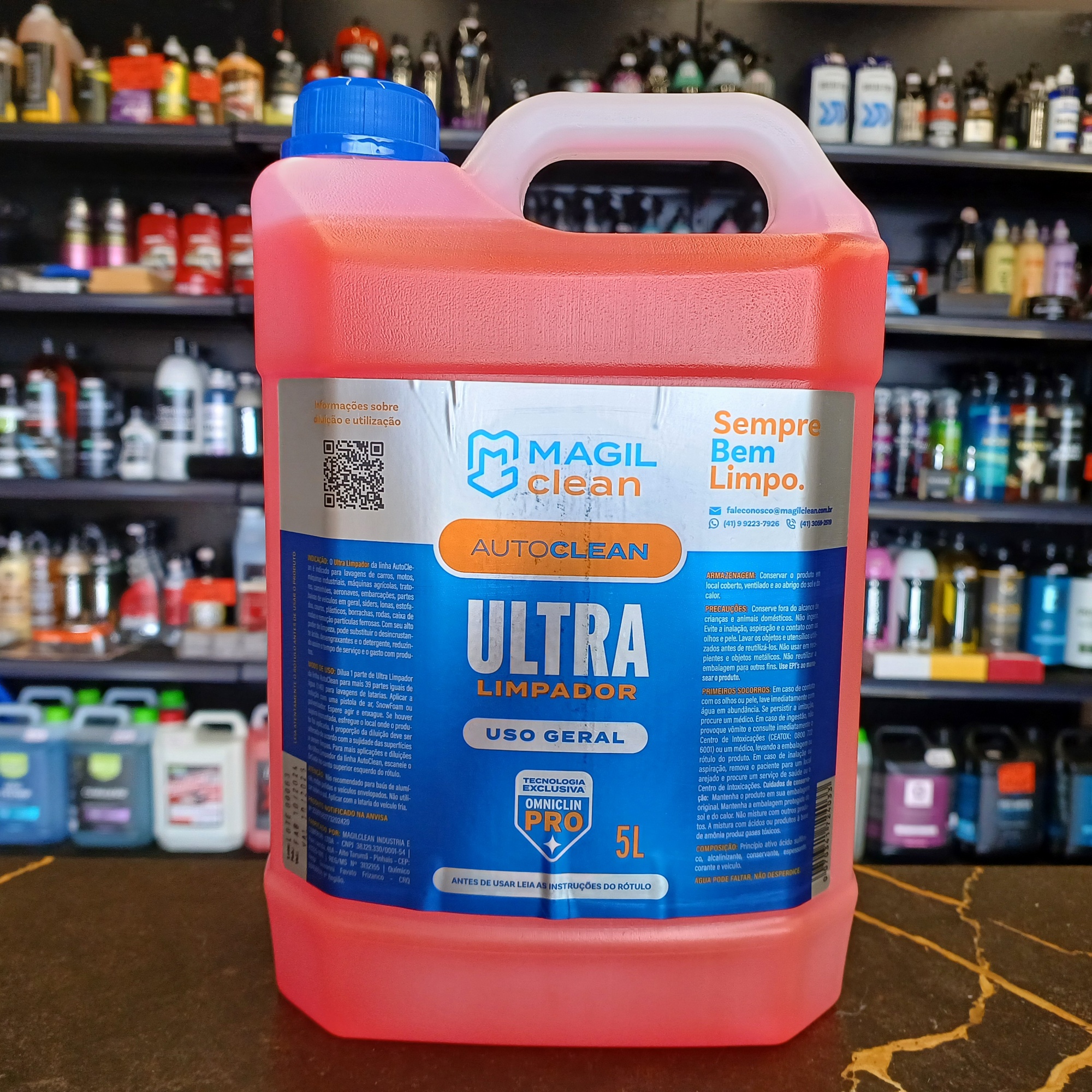 Ultra Limpador Auto Clean 5 Litros. MagilClean