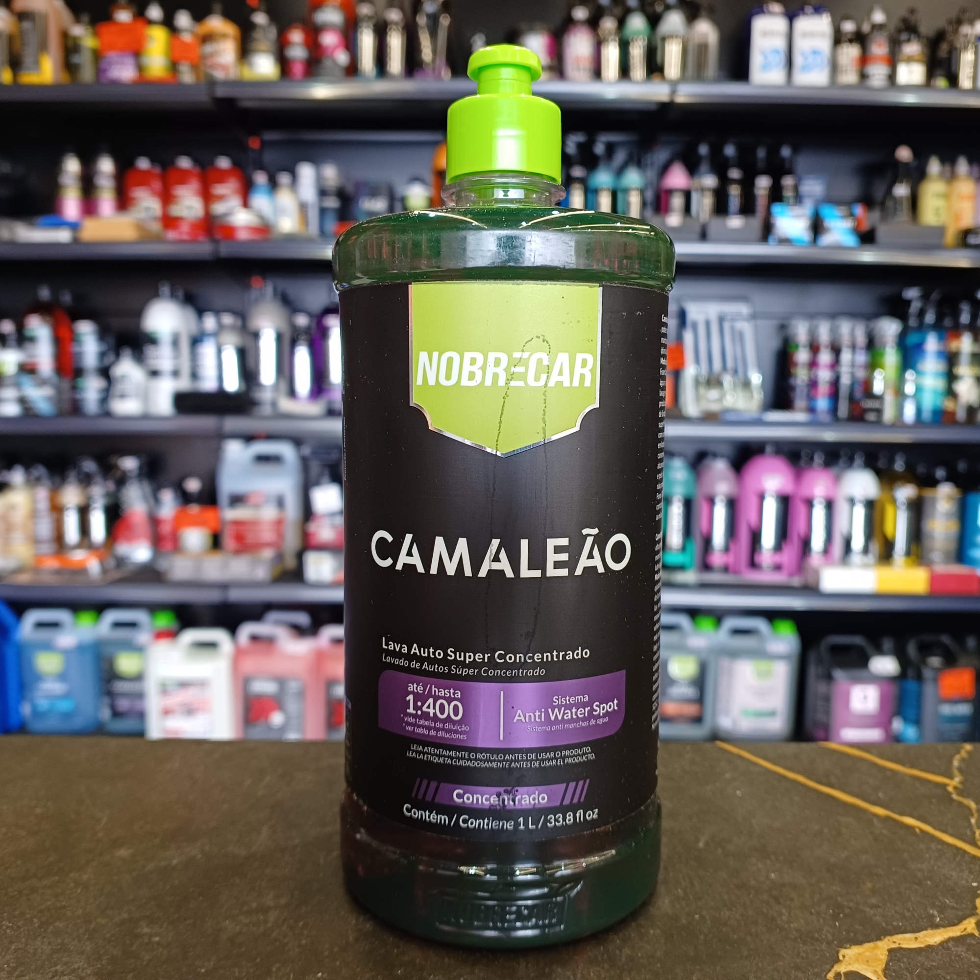 Shampoo Camaleão 1:400, 1 Litro. Nobrecar
