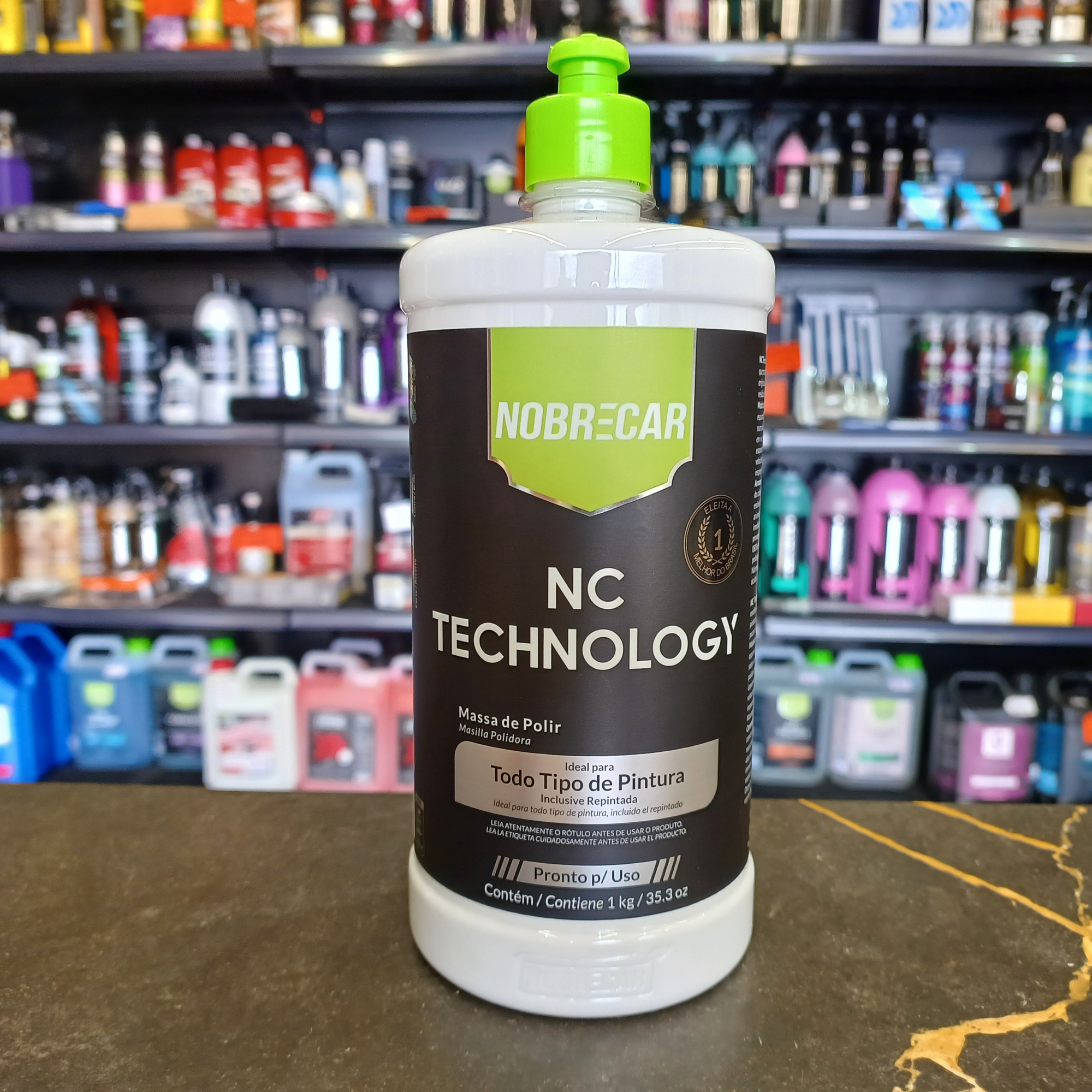 Massa De Polir Nc Technology 1 Kg. Nobrecar